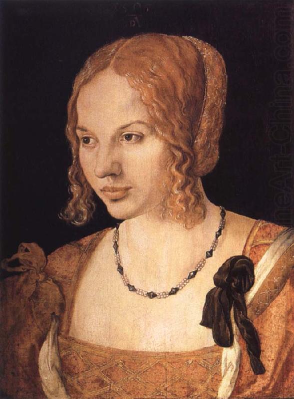 Albrecht Durer Portrait of a young Ventian Lady china oil painting image
